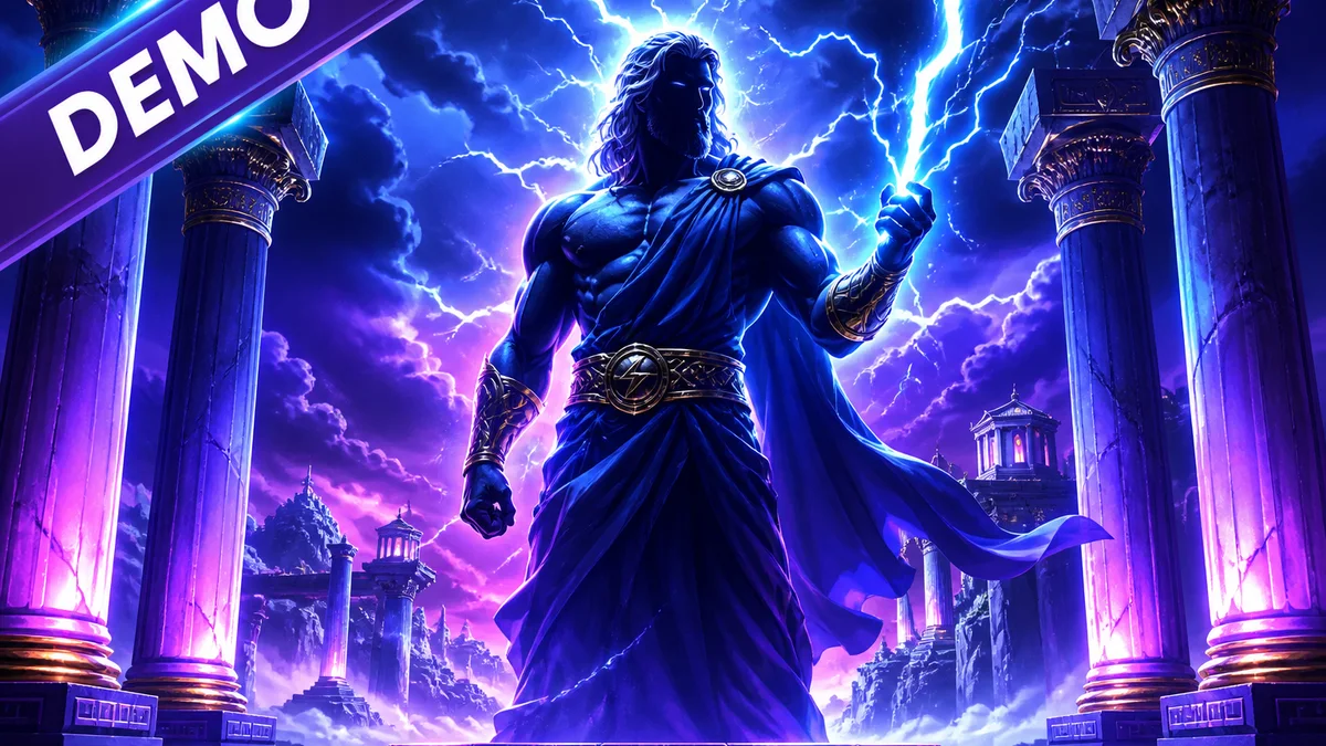 Zeus demo: mengenal tema mitologi sebelum bermain serius